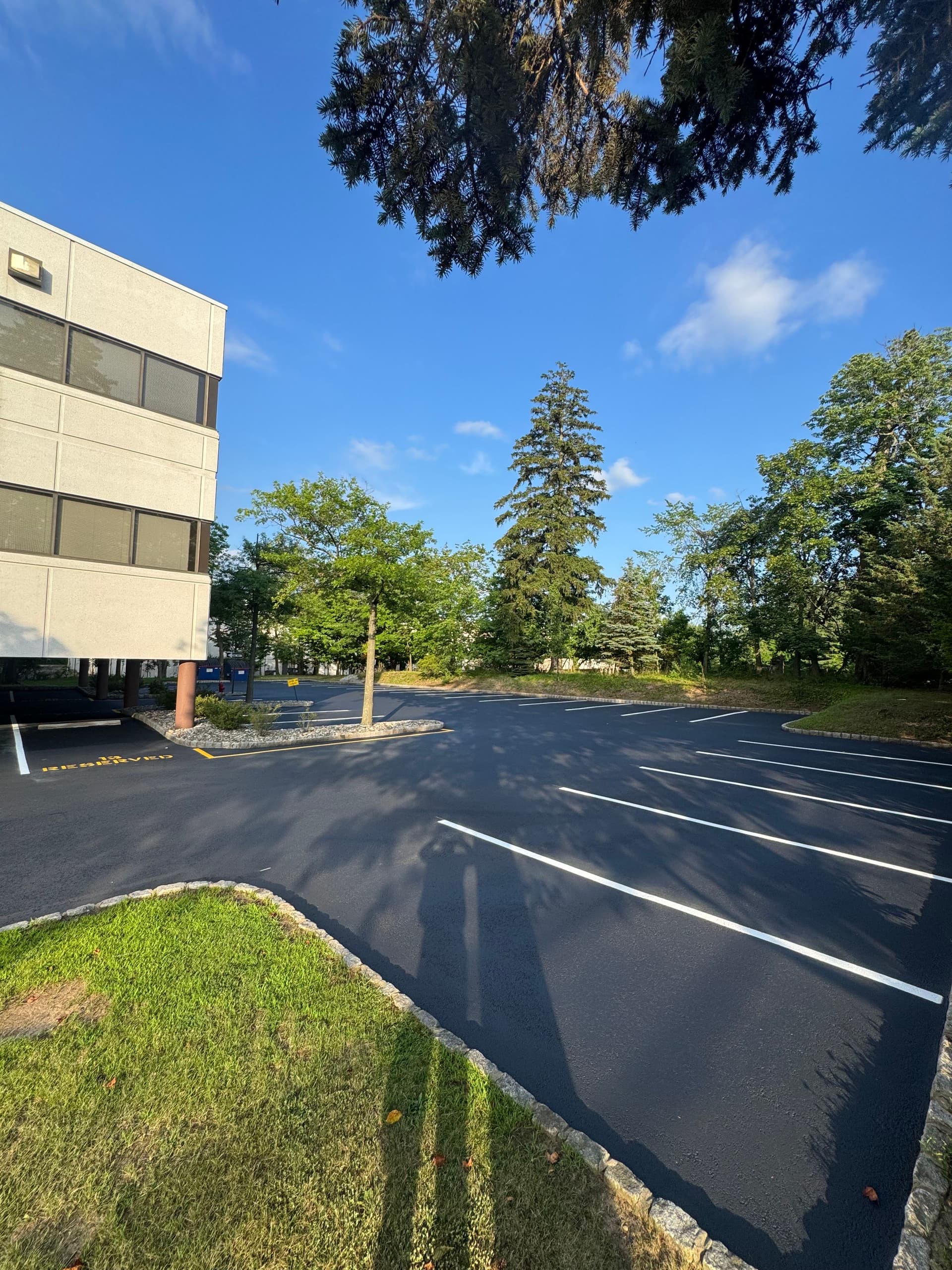 Gallery photos for Professional Seal Coating Revitalizes Parking Lot: Image #2